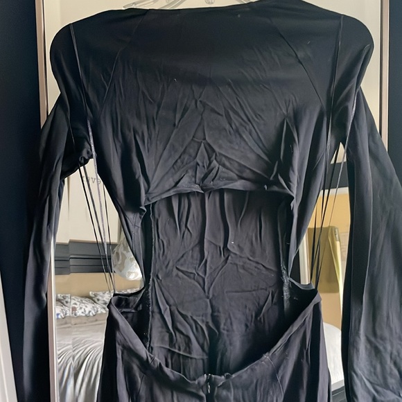 Black Long Express Dress l Small - Picture 5 of 6